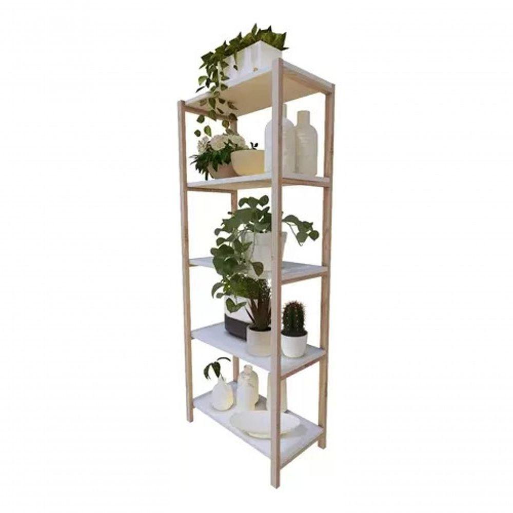 Estante Stand Multiuso Armazenamento Diverso Pinus - 4
