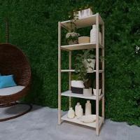 Estante Stand Multiuso Armazenamento Diverso Pinus - 2