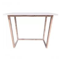 Escrivaninha Desmontável Para Economia De Espaço Madeira Pinus Cor Preto - 5