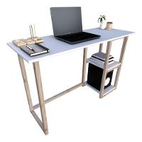 Escrivaninha Mesa Office Estudo Estilo Industrial Dobravel - 5