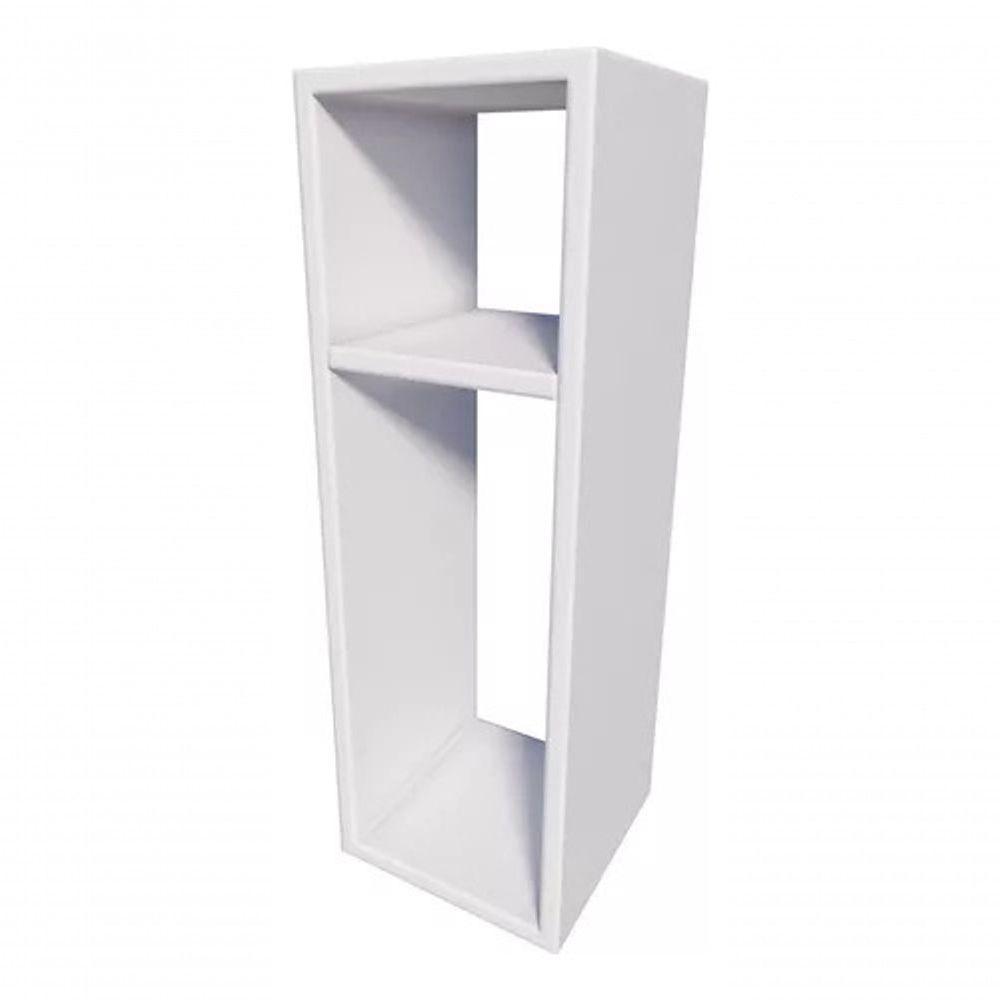 Estante Versátil Suspensa Ou Chão Móvel Elegante Cor Neutra - 1