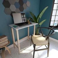 Escrivaninha Estudo Home Oficie Para Casa Pinus E Mdp - 3