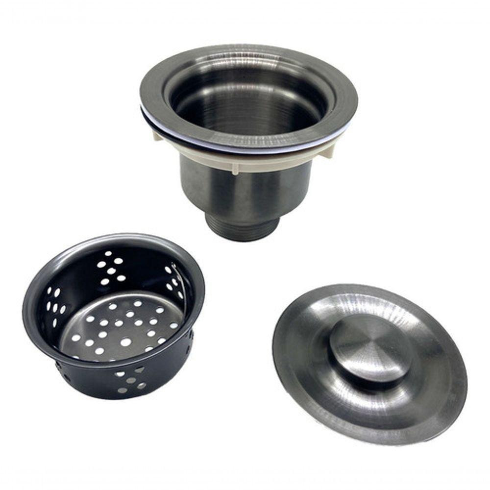 Válvula De Escoamento Para Cozinha Americana 4.1/2 Anti Odor - 5