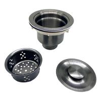 Válvula Pia Cozinha Americana Escoamento 4.1/2 Aço Inox º - 5