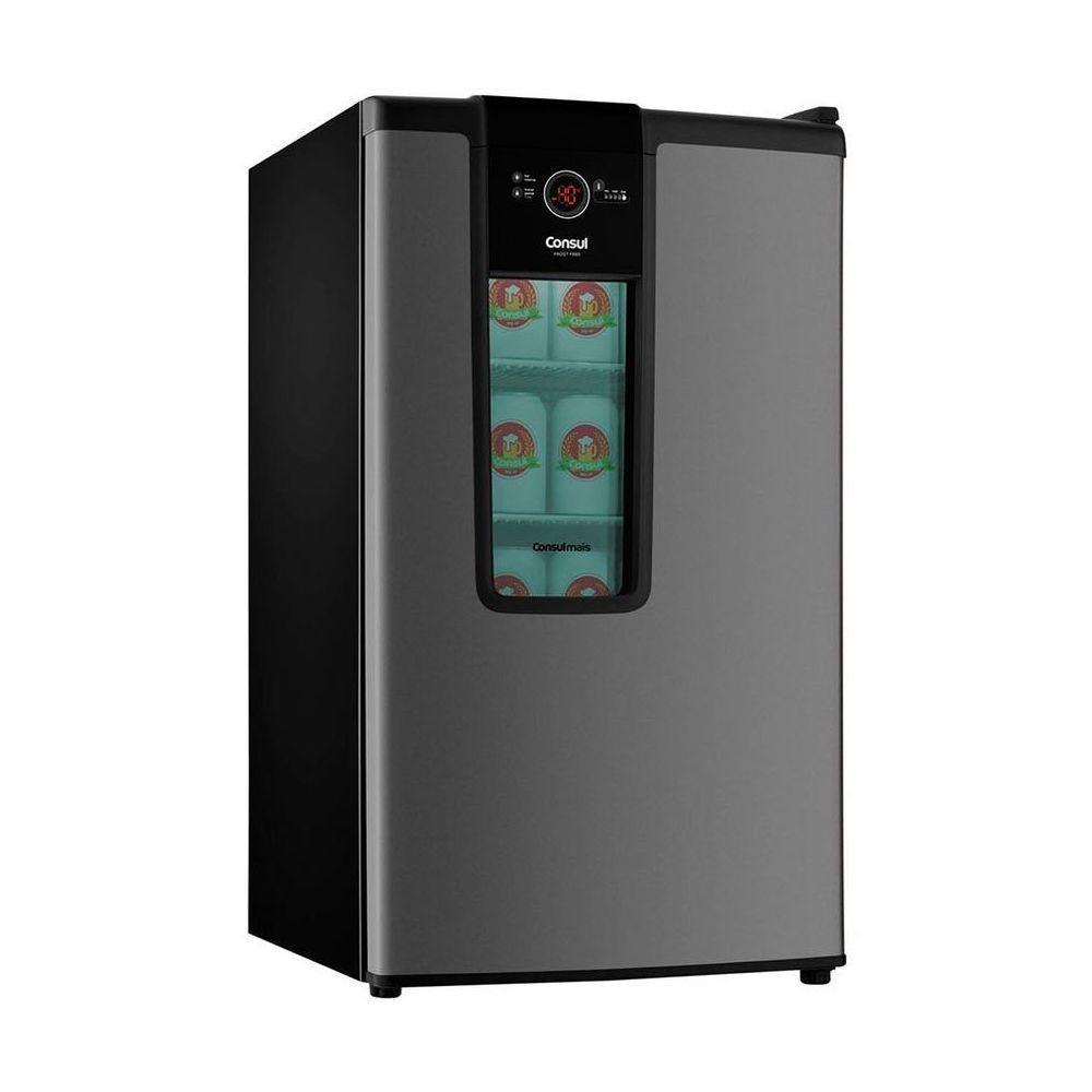 Cervejeira Consul Mais 1 Porta 82L 5 Níveis De Temperatura Para 75 Latas Czd12 Titanium 110v - 4