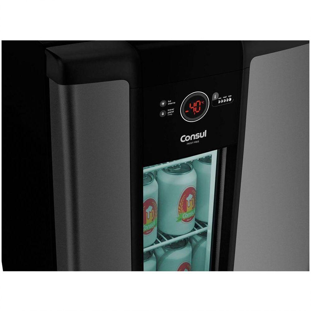 Cervejeira Consul 1 Porta 82L 75 Latas Titanium 110v - 2