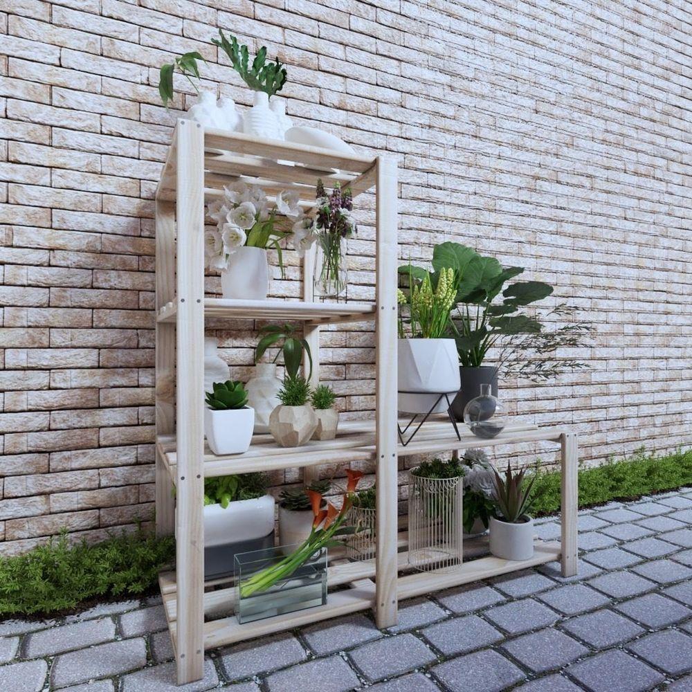 Armário Multiuso Escritório P Quarto Madeira Treliça - 1