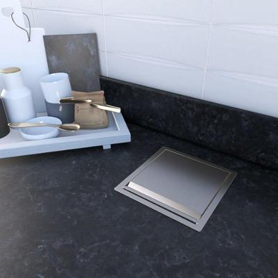 Lixeira Pia Cozinha Embutir Inox Quadrada 5 Litros Technox