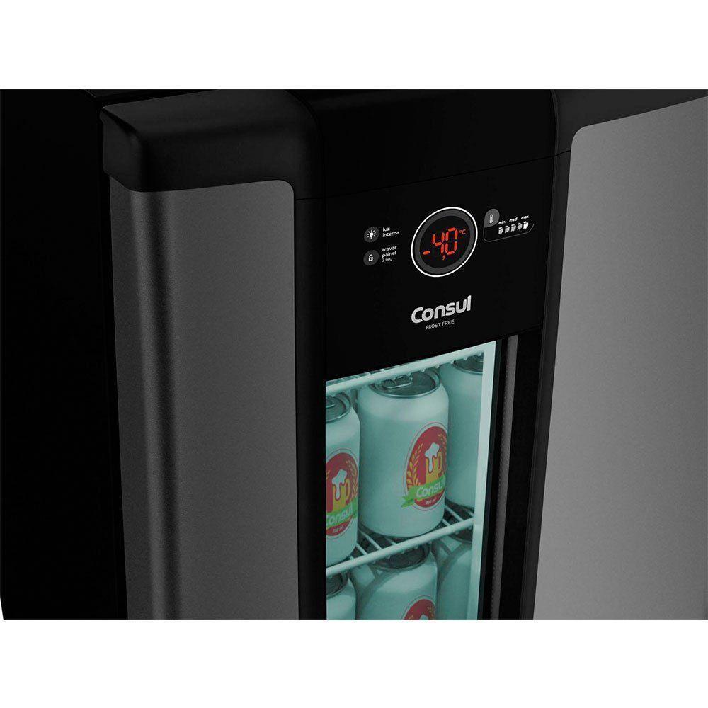Cervejeira Consul 1 Porta 82L Czd12 Titanium 220V - 4