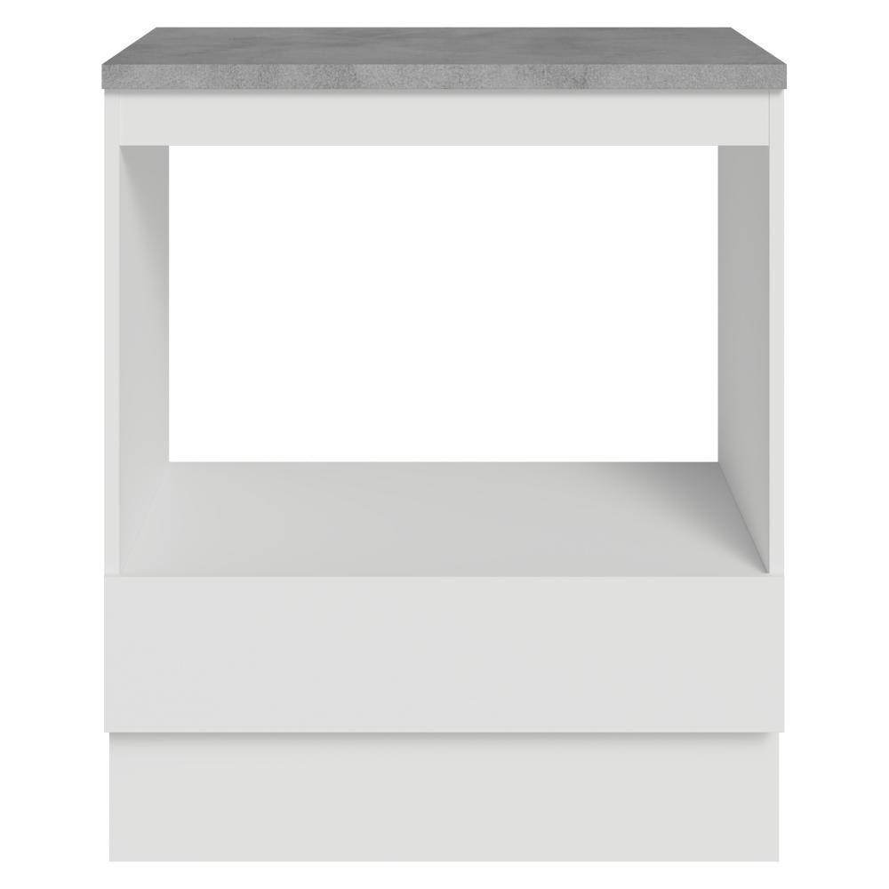 Balcão Para Forno/micro-ondas 70 X 60 Cm 1 Gaveta (com Tampo) Branco Madesa Branco - 8