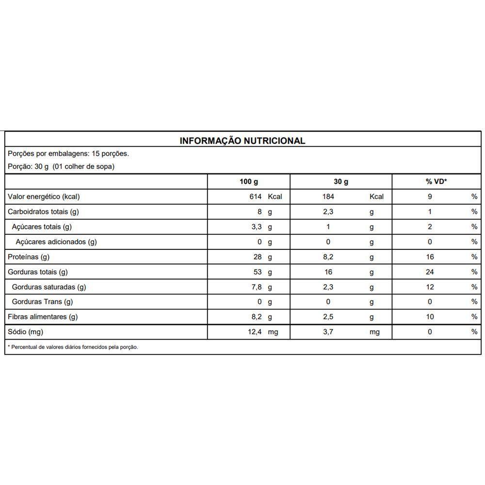 Pasta De Amendoim Vitapower Integral Crocante 450g - 2