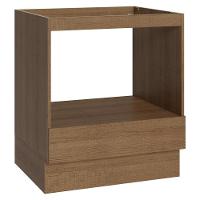 Balcão Para Forno/micro-ondas 70 Cm 1 Gaveta (sem Tampo) Rustic Madesa Rustic - 2