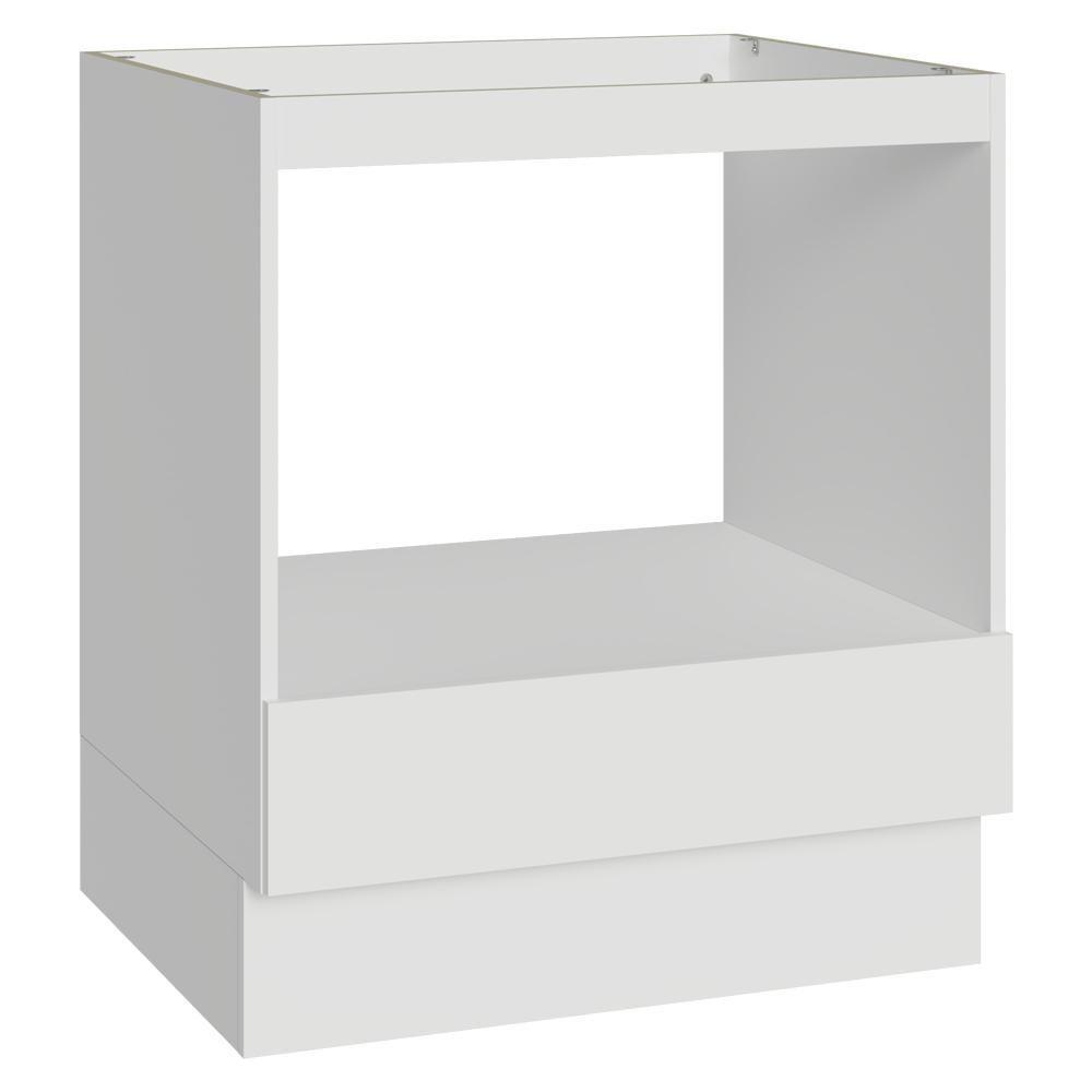 Balcão Para Forno/micro-ondas 70 Cm 1 Gaveta (sem Tampo) Branco Madesa Branco - 2