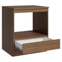 Balcão Para Forno/micro-ondas 70 Cm 1 Gaveta Rustic Madesa Rustic - 6