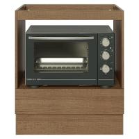 Balcão Para Forno/micro-ondas 70 X 60 Cm 1 Gaveta (sem Tampo) Rustic Madesa Rustic - 8