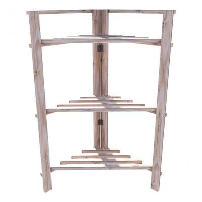 Estante De Sapatos Canto De Parede Espaço Reduzido Closet