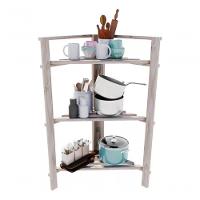 Rack Estante De Canto Arara De Livros Espaço P/ Livros - 3