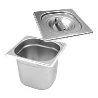 Lixeira De Inox Polido E Cesto 3,5 Litros Residência/comercio Compacta - 5