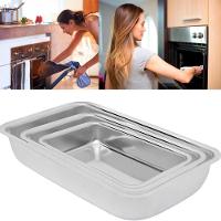 Jogo De Assadeiras De Aluminio Retangular Altas 3 Peças - 4