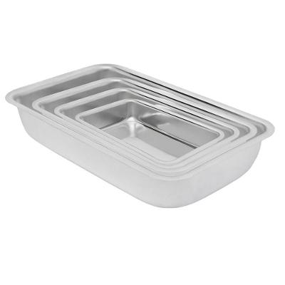 Jogo De Assadeiras De Aluminio Retangular Altas 4 Peças