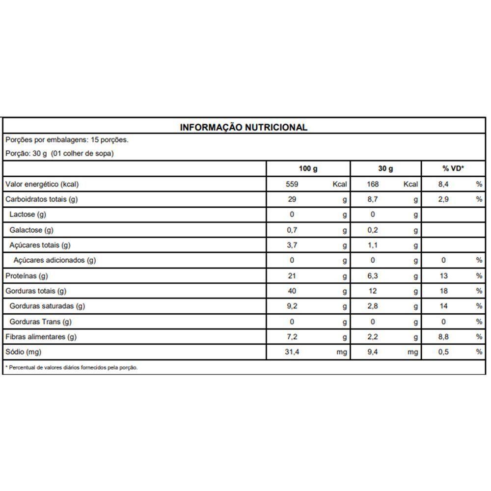 Kit 2 Pasta De Amendoim Vitapower Cookies E Cream 450g - 3