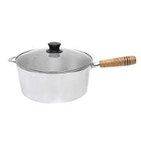 Panela De Alumínio Fundido Grosso Avulsa 1,7l Com Tampa De Vidro - 1