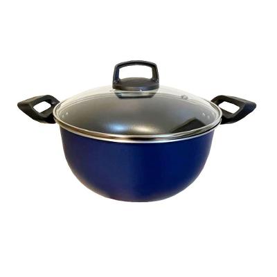 Panela Avulsa Antiaderente Nº18 Azul Gourmet Com Tampa