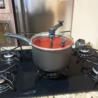 Panela Pipoqueira Antiaderente Cerâmica Tampa De Vidro 3l - 2