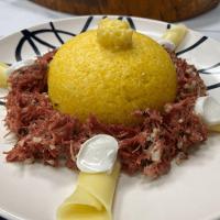 Panela Cuzcuzeira Economica 800ml Aluminio Grosso Amarela Pig - 2