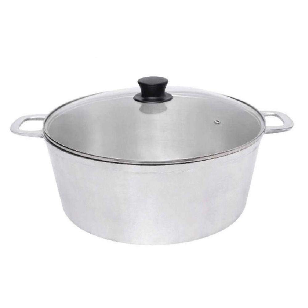 Panela Panelão De Alumínio Fundido Grosso Avulsa Grande 17 Litros - 1