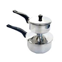 Cuscuzeira Individual Aço Inox Para Indução 1 Litro Premium - 1