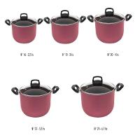 Jogo De Caldeirão Antiaderente Staflon 5 Peças Cereja Premium - 2