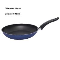 Jogo De Panelas Antiaderentes Azul Royal 3 Peças Com Caldeirão - 4