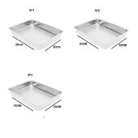 Kit Conjunto 3 Formas Assadeiras Martelada Alta Para Bolo - 2