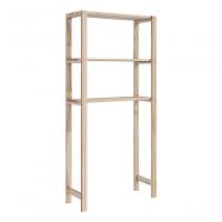 Estante Madeira Rustica Pinus Lavanderia Organizada Compacta - 2