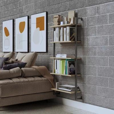 Estante Industrial Escritorio Reduzido Ambiente Moderno