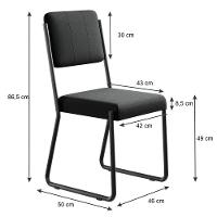 Conjunto Mesa De Jantar Soho Redonda C/ 04 Cadeiras Next Est.preta - Ciliegio E Preto Ciliegio E Preto - 3