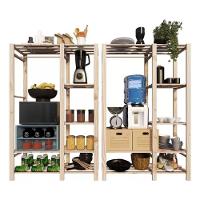 Estantes Madeira Pinus P/ Lavanderia Design Rustico - 1