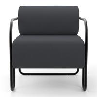 Kit 02 Poltronas Decorativas Orgânica Living Miska Veludo Cinza - Desk Design - 6