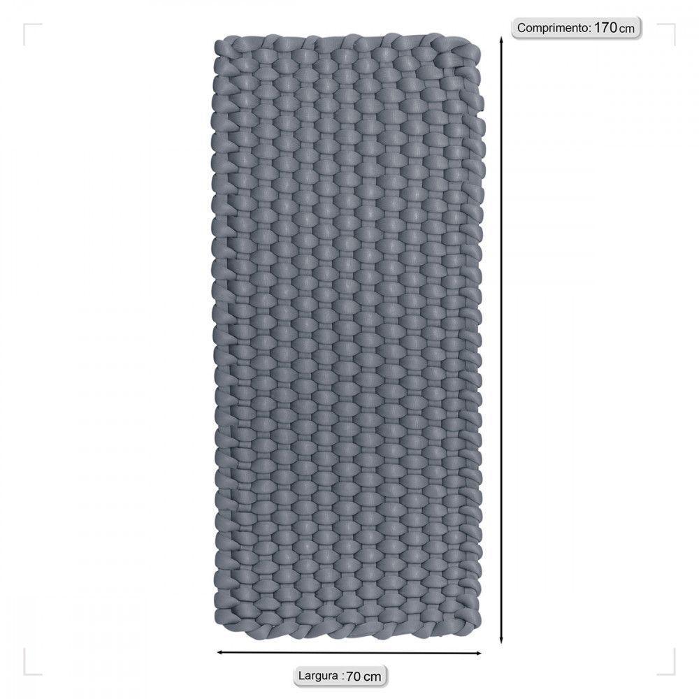 Rede Flutuante Para Piscina Trico Náutico Pequena Prata - 6