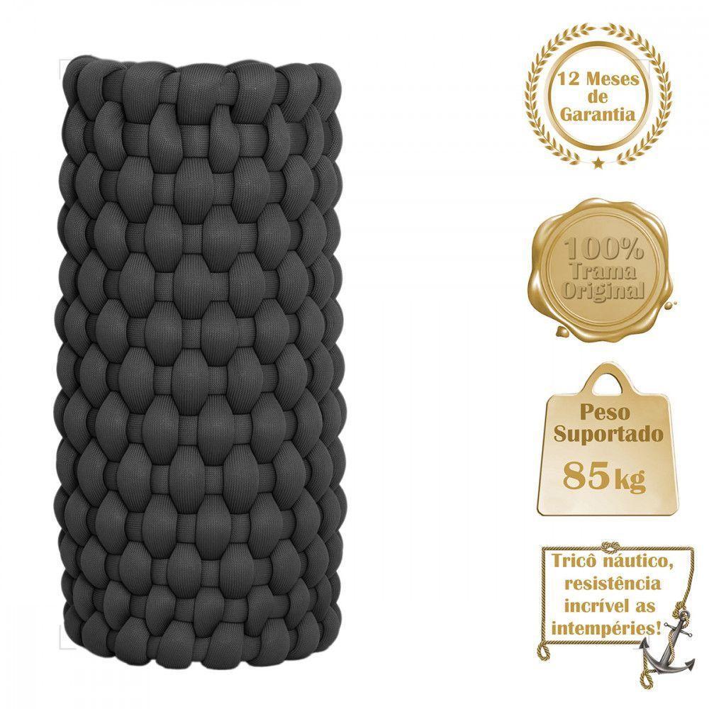 Rede Flutuante Para Piscina Trico Náutico Pequena Preta - 4