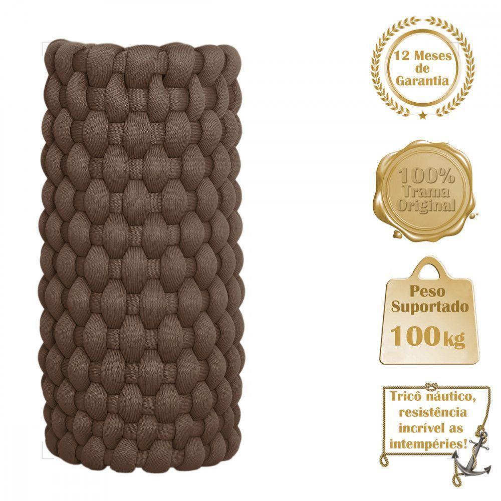 Rede Flutuante Para Piscina Trico Náutico Médio Marrom - 4