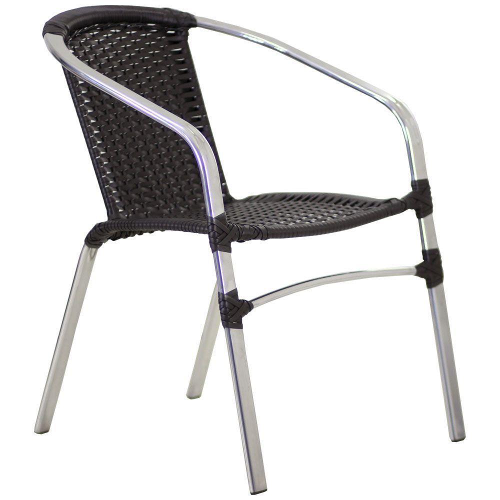 Conjunto Cadeiras Floripa E Mesa Com Tampo Tramado Tabaco - 7