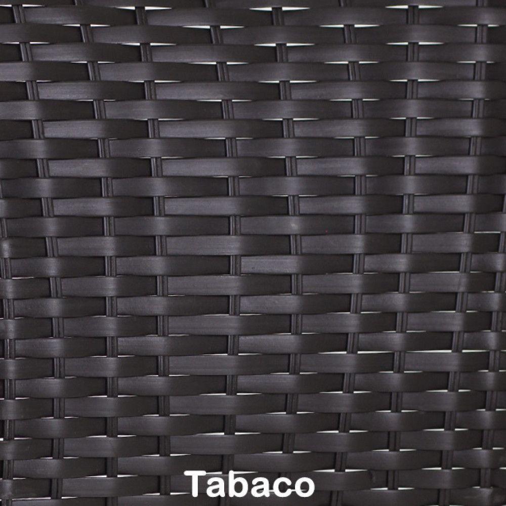 Conjunto 6 Cadeiras Angra E Mesa De Jantar Haiti Em Alumínio Tabaco - 5