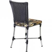 Conjunto 6 Cadeiras Angra E Mesa De Jantar Haiti Em Alumínio Tabaco - 2