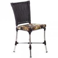 Conjunto 6 Cadeiras Angra E Mesa De Jantar Haiti Em Alumínio Tabaco