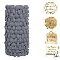 Rede Flutuante Para Piscina Trico Náutico Grande Prata