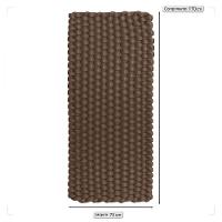 Rede Flutuante Para Piscina Trico Náutico Pequena Marrom - 3