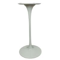 Mesa Saarinen Bistrô Freijó 70cm - Base Branca