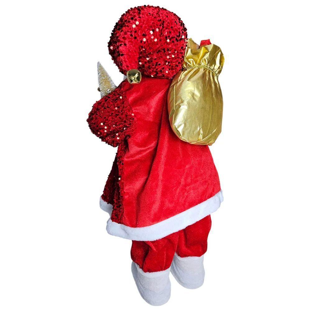 Papai Noel Natal Natalino Guizo Presente Arvore Decoraçao Sala Recepçao Festa Evento Fim De Ano Confraternizaçao Enfeite - 2